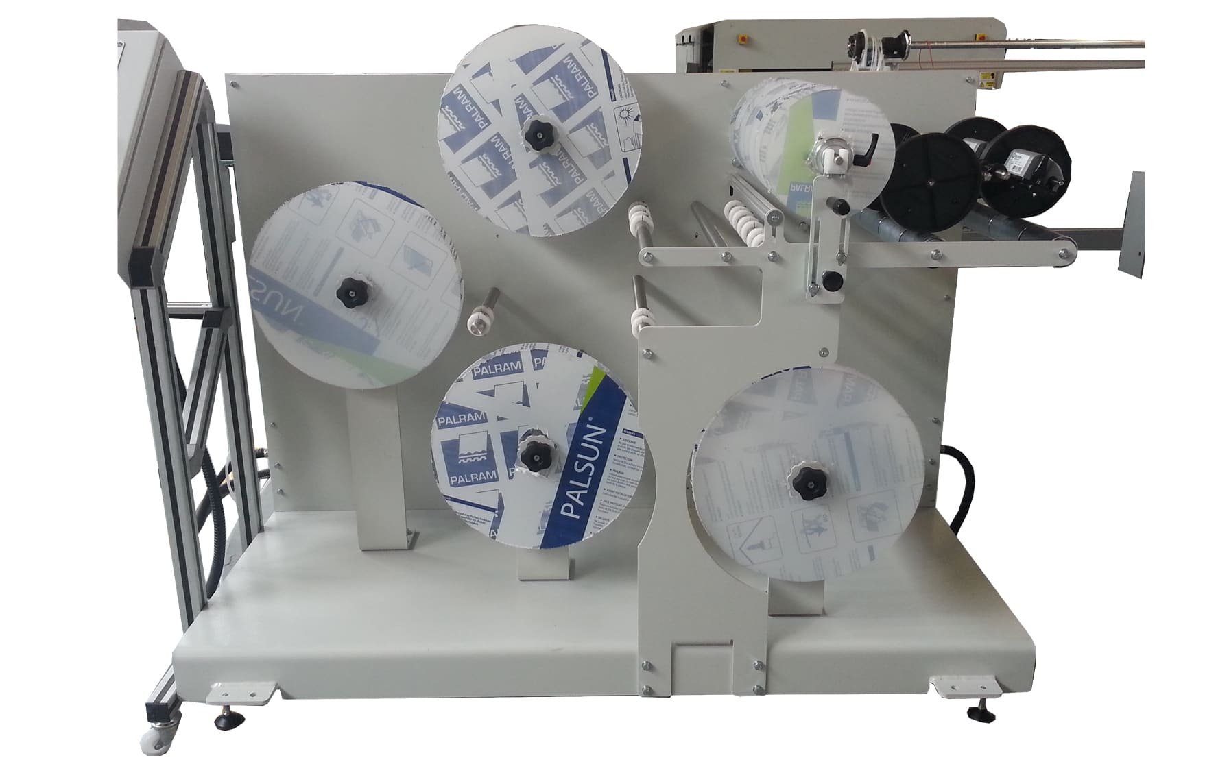 Reliant Rolamatic Multi-Position Cantilevered Unwinder